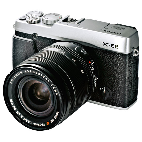 Цифрова фотокамера Fujifilm X-E2+XF 18-55mm F2.8-4R Kit Silver